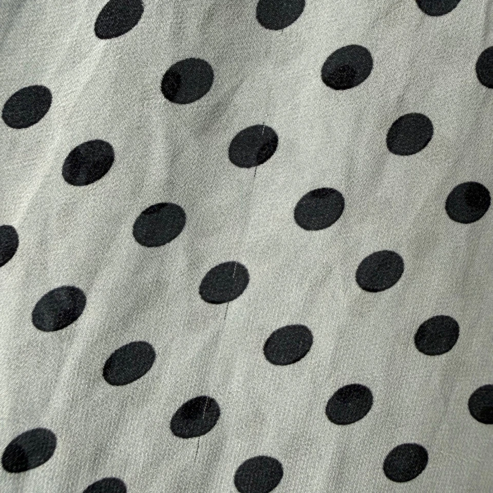 Vestido Camisa Alexander McQueen Bolinhas Botões Azul | Feito na Itália| Pequeno - Imagem 4 de 4