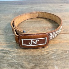 Kids Charro Belt Hand made Piteado Charro Belt N 31.5  