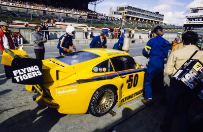 Bobby Rahal Bob Garretson Flying Tigers Garretson Racing Porsche 9- Old Photo 2