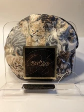 Kitty Cat Book/Tablet Holder-Pillow with Lucite Holder Cat Lover Gift