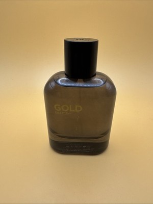 ZARA Gold Men EDT Spray 2.7oz 80ml New Without Box Authentic Cologne Fragrance