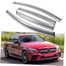 Side Window Visor Wind Deflectors Sun Rain Guards Compatible with 2015-2021