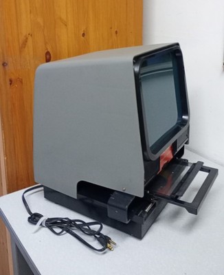 Microfiche Reader Vintage NOS Gakken GMR-230 Working!