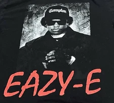 Eazy-E Ruthless Men’s L Black T-Shirt NWA Compton Gangsta Rap Hip-Hop 2020