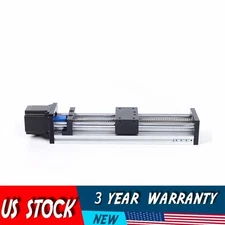 200mm Linear Guide Rail CNC Slide Stage Actuator Ball Screw Motion 23 Nema Motor