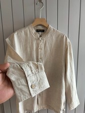 LORO PIANA Linen Shirt   Premium Summer Collection Size M - 3XL