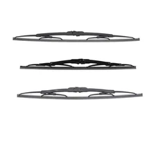 Bosch Front and Rear Windshield Wiper Blade Set Kit For Dodge
