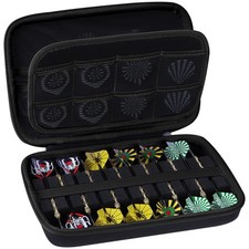 Case Compatible for 12 Darts, Builtin Storage Tubes and Pockets for Flights, ...