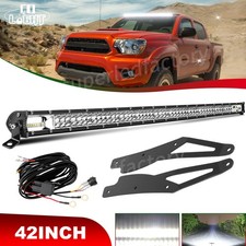 42 Combo Led Light Bar Roof Bracket Mount Wire For Toyota Tacoma 4runner 95-04
