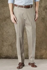 Dockers Classic Fit Signature Khaki Lux Cotton Stretch Pants Timberwolf 36x38