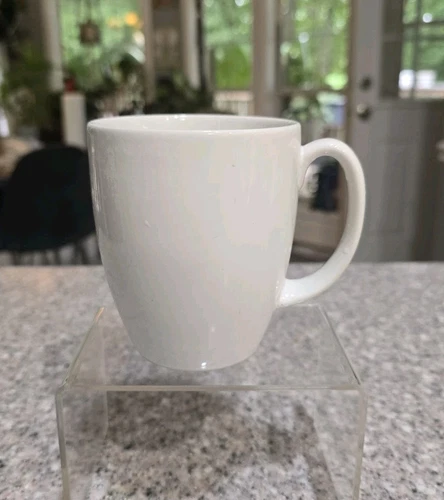 Corelle Coordinates Stoneware Replacement SOLID WHITE Coffee Mug