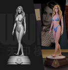 1/24 Resin Beauty Girl Actress Unpainted Unassembled