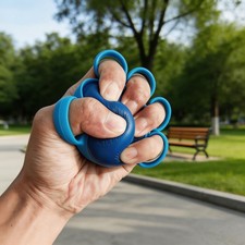 5-Finger Hand Grip Exerciser Ball Finger Strengthening Tool 1pc