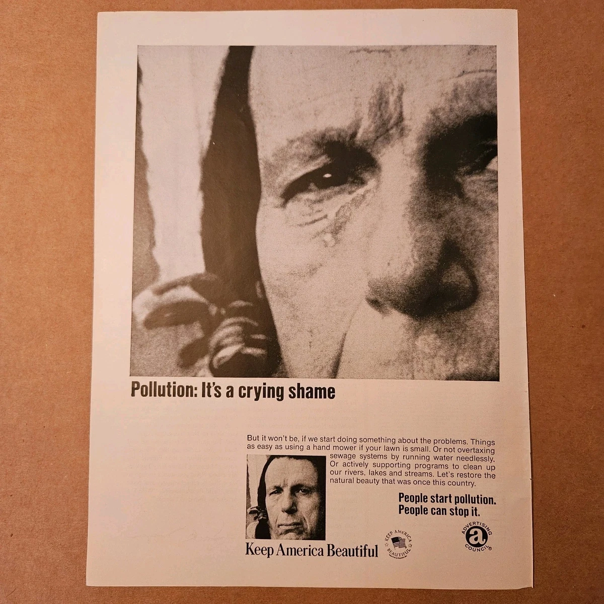 レア　ヘルスメーター　KEEP AMERICA BEAUTIFUL Keep America Beautiful Ad for sale | eBay