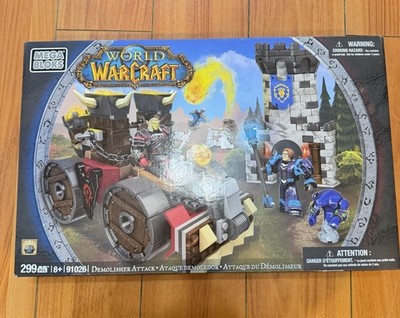 Mega Bloks World Of Warcraft Demolisher Attack Set NEW SEALED with figures