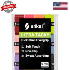 Pickleball Paddle Overgrip - Ultra Tacky  Non-Slip Soft Touch Pickleball Gri...