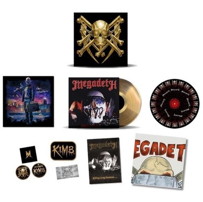 Megadeth Killing Is My Business 40th Anniversary GOLD VINYL Boxset