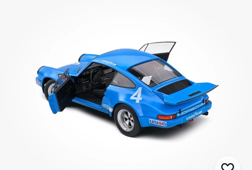 1974 Porsche 911 RS 3.0 #4 George Follmer IROC Riverside 1/18 Diecast Model Car - Image 3 of 4