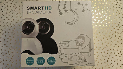 SMART HD IP CAMERA WIFI HD IP CAMERA 5V GKDC-QC7 EXCELLENT NEW CONDITION