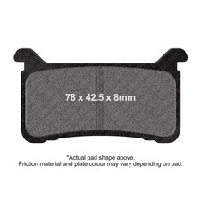 EBC Extreme Pro HH Brake Pad Set Front Right for Honda CB 1000 R ABS 2019 - 2023