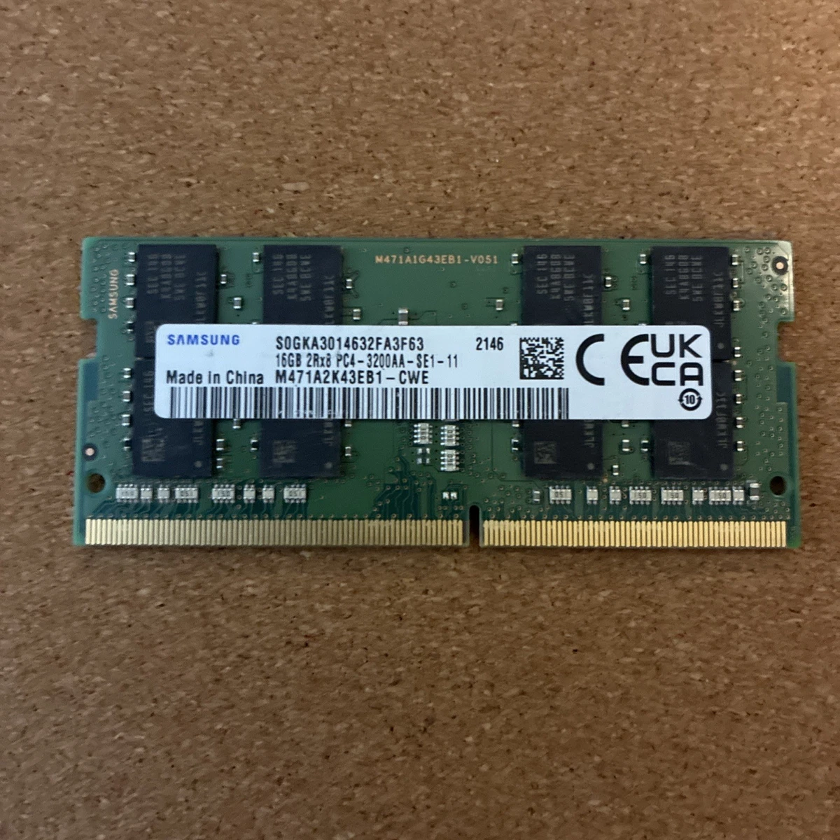 Samsung DDR4 SDRAM 16 GB Capacity per Module Memory (RAM) for sale