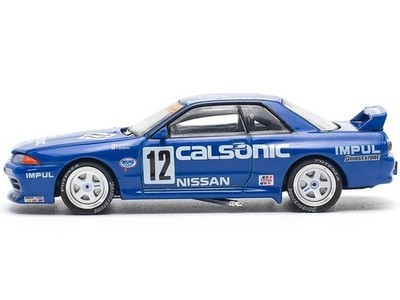 Pop Race Nissan GTR R32 JTC 1990 Calsonic #12 1:64 PR640104 | eBay