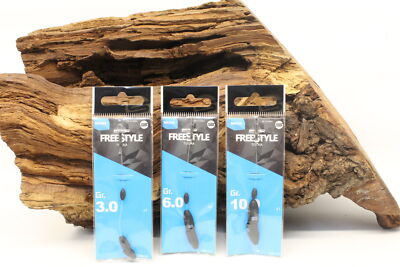 Spro Freestyle Tocka 3g 6g 10g 10cm Messing Bullets Silikonstopper DA SALE