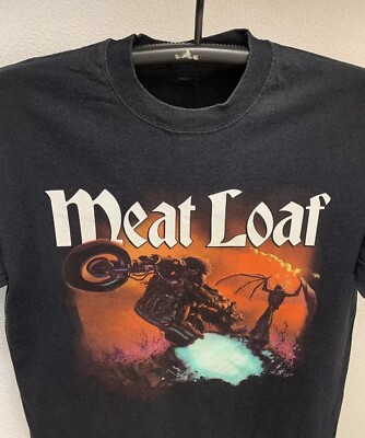 Meat Loaf band tee tour short sleeve black color classic shirt
