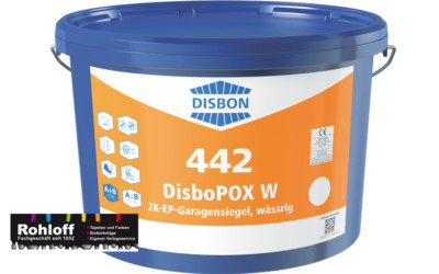 Disbopox W 442 GaragenSiegel 10kg Mittel - Staubgrau 2K Epoxidharzbeschichtung 