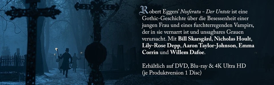 Nosferatu - Der Untote - Extended und Kinofassung (2024)[DVD/Neu/OVP] - Bild 4 von 4