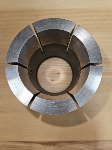 Hardinge 22J Colletto tondo in buone condizioni da 1" a 2" menu estraibile SPEDIZIONE ECONOMICA - Foto 6 di 21