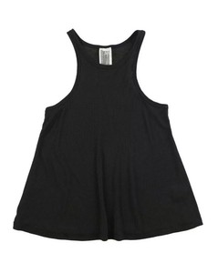 black flowy tank top