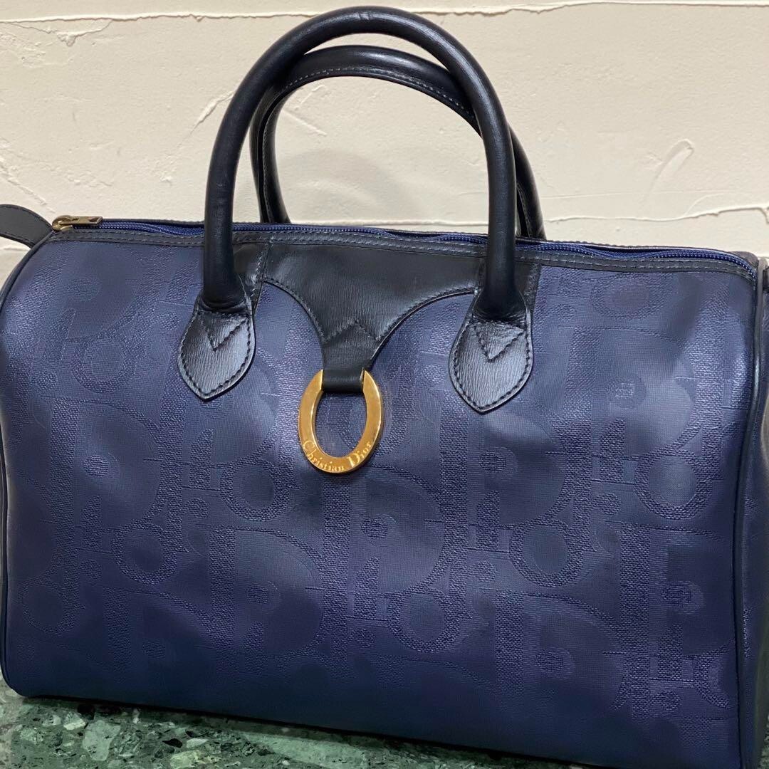Christian Dior オールド ディオール トロッター ミニボストン