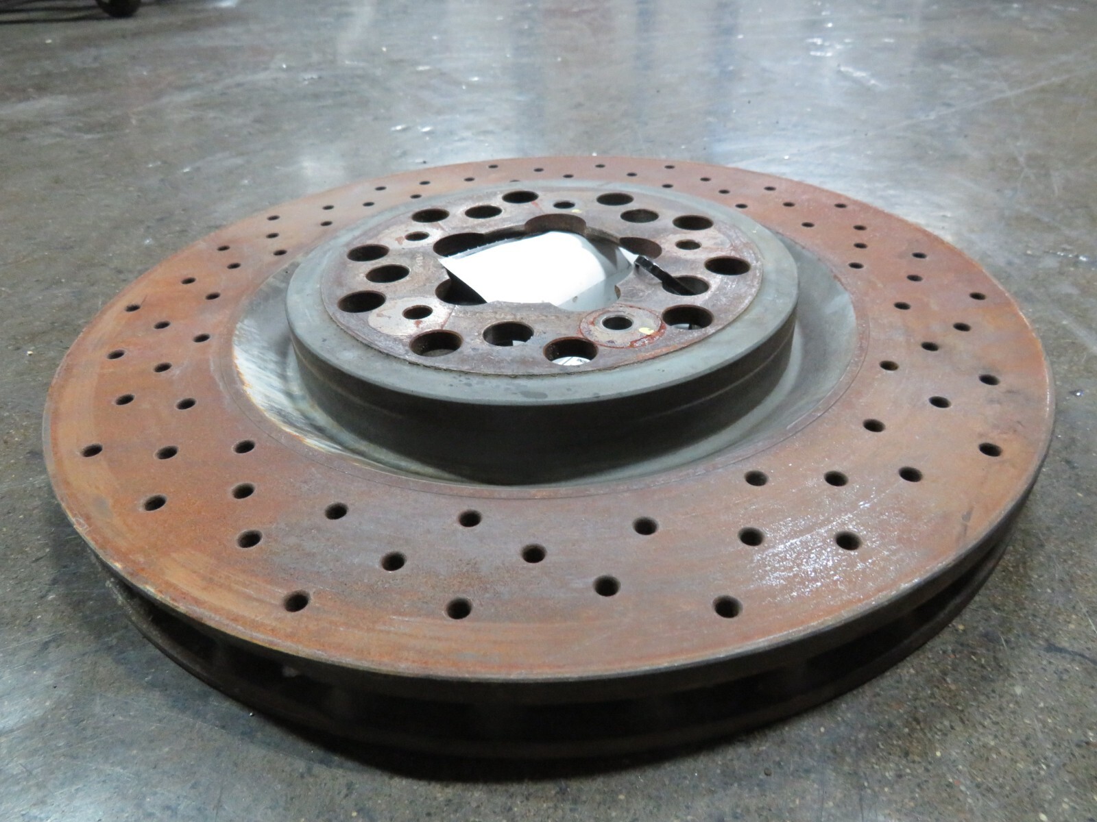 Ferrari 360, Spider, Rear Steel Brake Rotor Disc, Used, P/N 182606