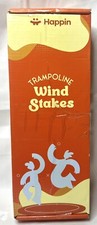 Happin Trampoline Wind Stakes Silver 4 Pack Open Box