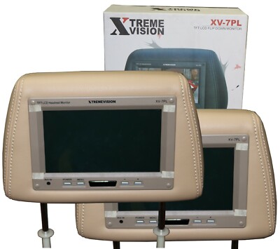 ディスプレイ・モニター 【未使用】 Luocute Headrest TFT-LCD グレー