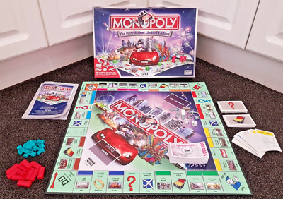 Monopoly Hier und Jetzt Limited Edition Brettspiel von Hasbro 2005 Familienspaß