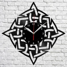 Abstract Vinyl Record Wall Clock Home Fan Art Decor 12'' 30 cm 6934