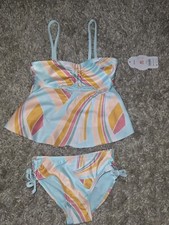 Wonder Nation Girls Size XS 4-5 2 Piece Swimsuit Nwt Eb10 