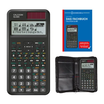 CALCOOM IQ-S8X + 5 Jahre Garantie + Schutztasche + Fachbuch