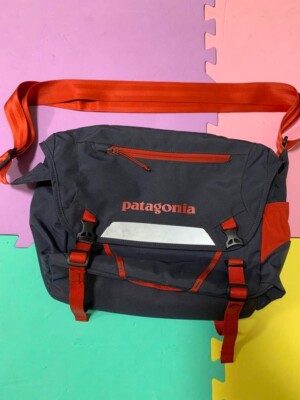 PATAGONIA men's messenger & shoulder bag RED & GRAY GOOD