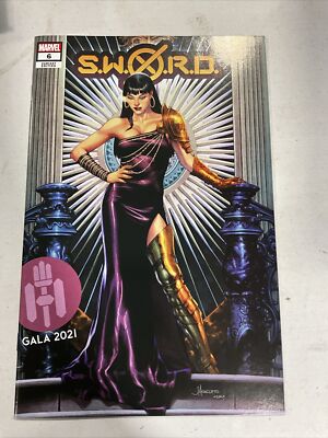 SWORD #6 UNKNOWN COMICS JAY ANACLETO VARIANT MARVEL GALA 2021