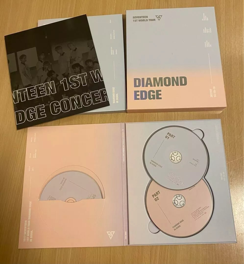 K-POP・アジア SEVENTEEN 1ST WORLD TOUR CONCERT DIAMOND 2017 SEVENTEEN 1ST WORLD TOUR CONCERT DIAMOND EDGE DVD Live Poster