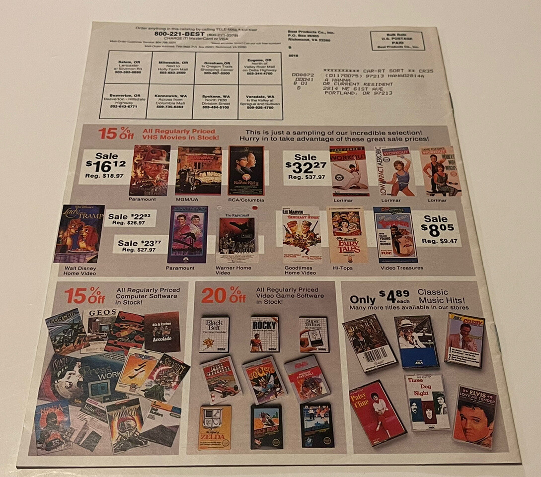 January 1988 BEST (JAFCO) Catalog, 23 Pages “After New January 1988 BEST (JAFCO) Catalog, 23 Pages “After New