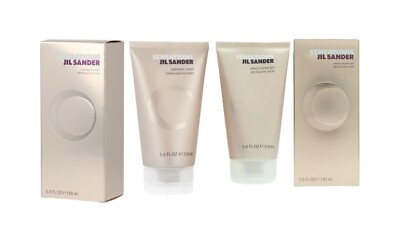 Jil Sander SENSATIONS 2tlg. Pflegeset: Shower Gel 150 ml + Cashmere Cream 150 ml