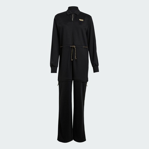 R.Y.V. Black \u0026 Gold Romper Jumpsuit Sz 