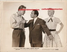 Original Photo 1955 Tight Spot Edward G Robinson Ginger Rogers Brian Keith