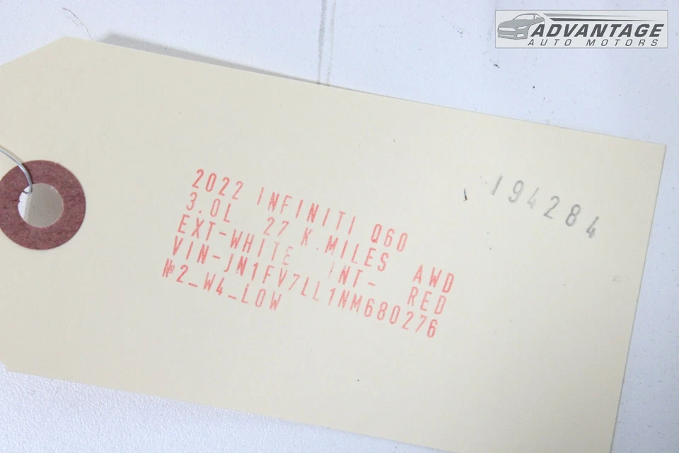 2017-2022 INFINITI Q60 AWD ABS BOMBA DE FREIO TUBO HIDRÁULICO LINHA FABRICANTE DE EQUIPAMENTO ORIGINAL - Imagem 4 de 4