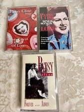 THE PATSY CLINE COLLECTION Set Of 3 Cassettes Favorites