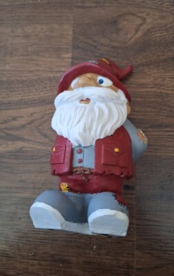 Super Bowl XLVI  (46)Garden Gnome Officially Licensed By NFL Used.